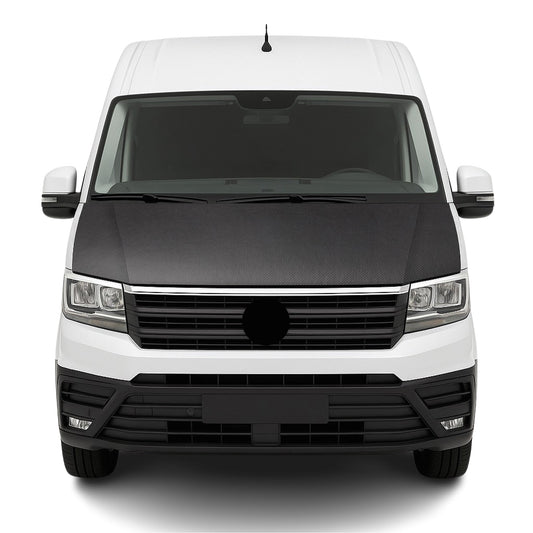 Haubenbra Bonnet Bra Steinschlagschutz für VW Crafter 2016-2025 Carbon Optik
