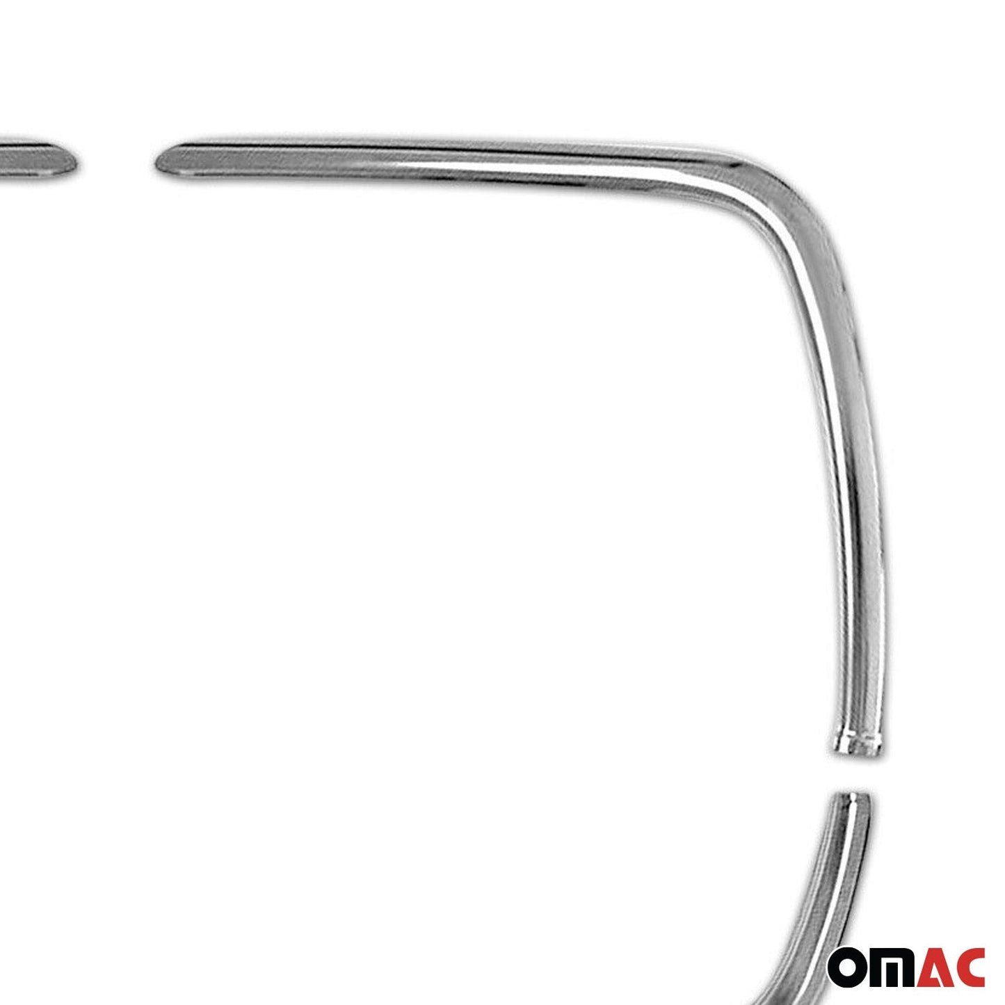 Nebelscheinwerfer Rahmen Umrandung für VW Tiguan 2020-2024 Edelstahl Silber 4tlg