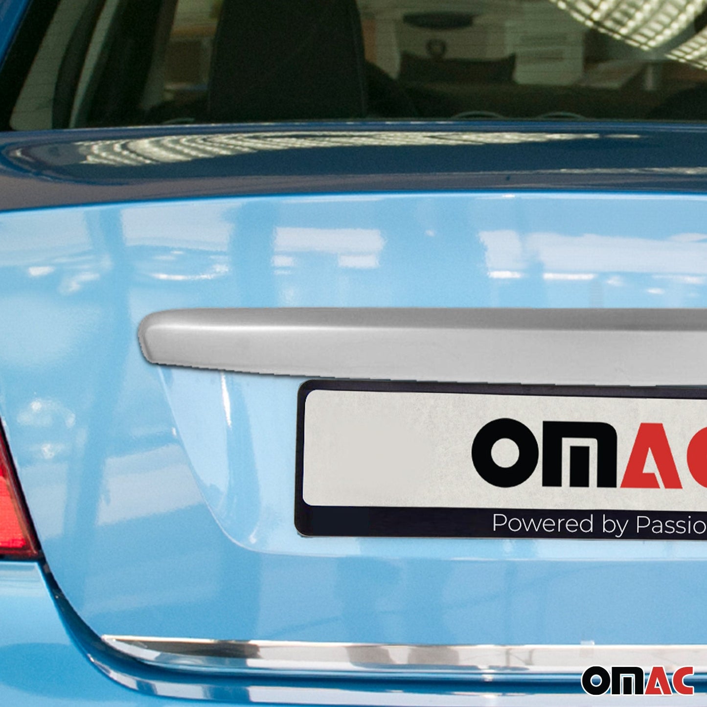 Ornamente prag portbagaj, ornamente hayon pentru Ford Focus 2005-2011 sedan, oțel inoxidabil cromat