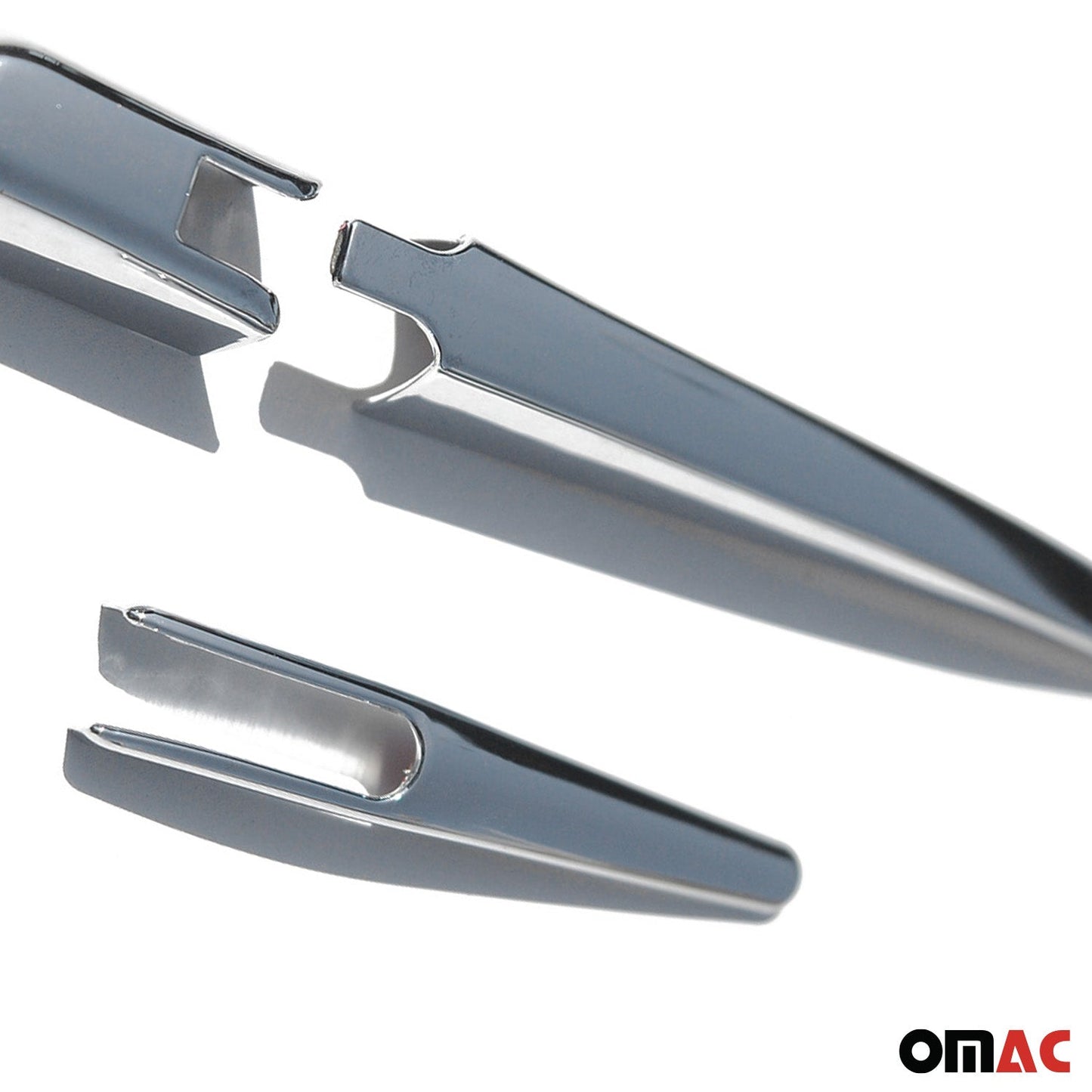 2010-2022 Mitsubishi ASX Heckscheibenwischer Blenden ABS Chrom abdeckung 3x