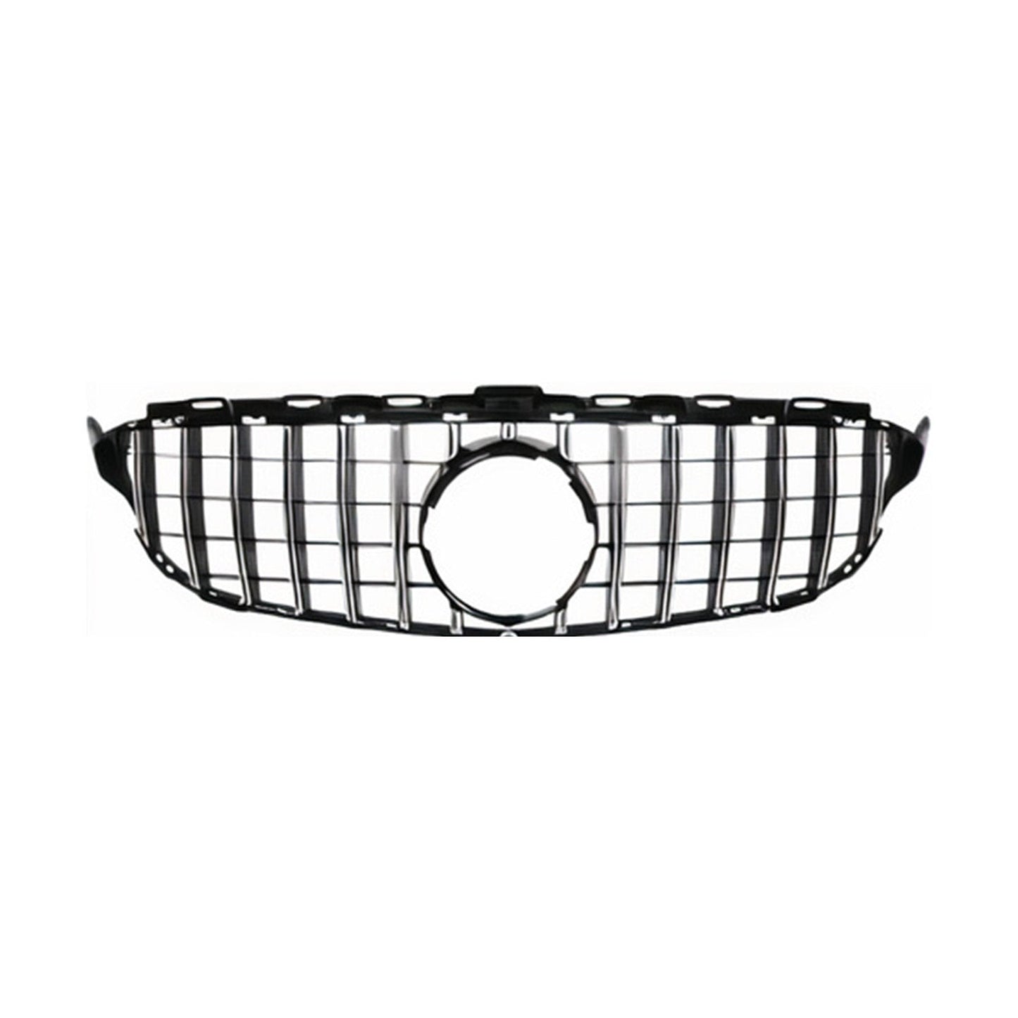 2015-2018 Mercedes C Klasse W205 GT Kühlergrill Grill Frontgrill Silber