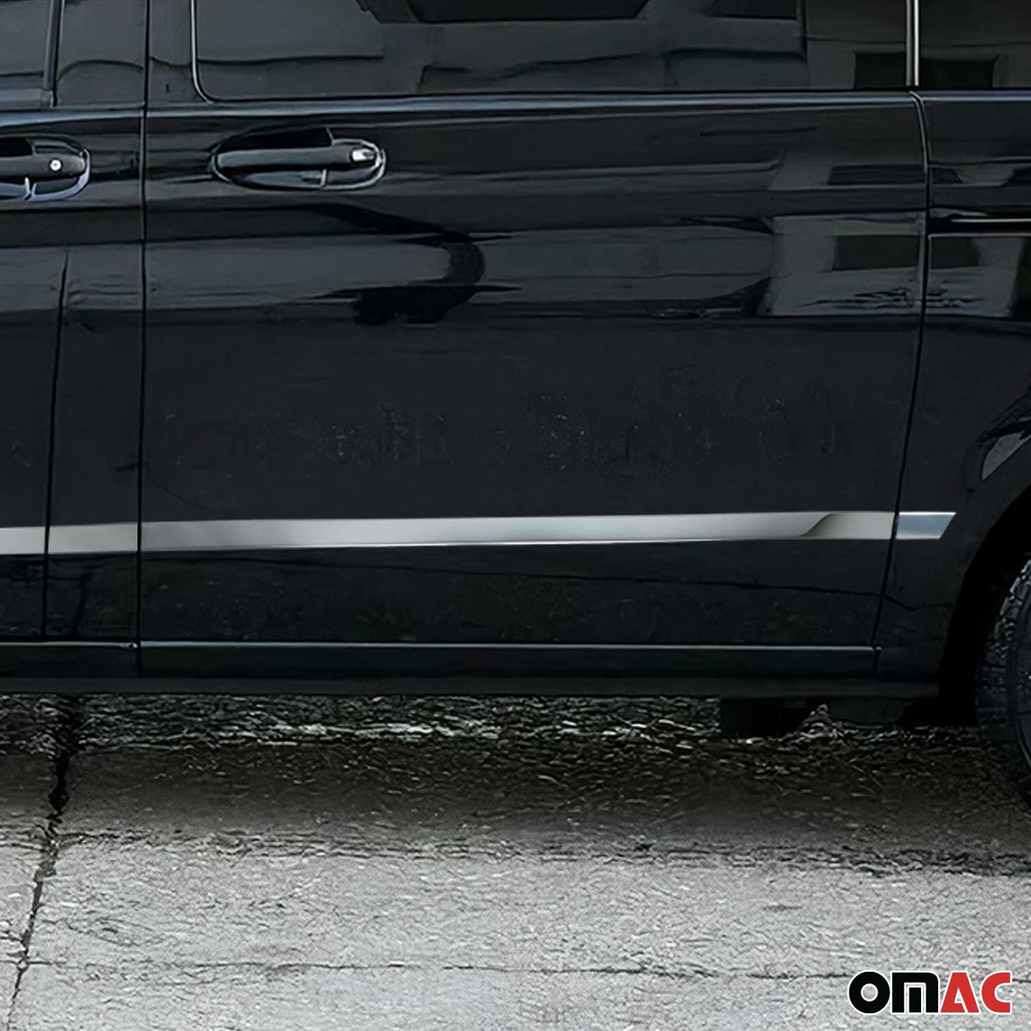 Bandă decorativă laterală pentru ușă, bandă de protecție pentru ușă pentru Mercedes Vito W447 2014-2025 L1 L2 Ampatament scurt 7x