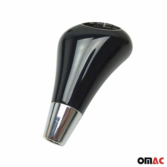 Manetă schimbător de viteze pentru Mercedes W202 C208 C209 W210 W211 W220, negru lucios, 5 trepte