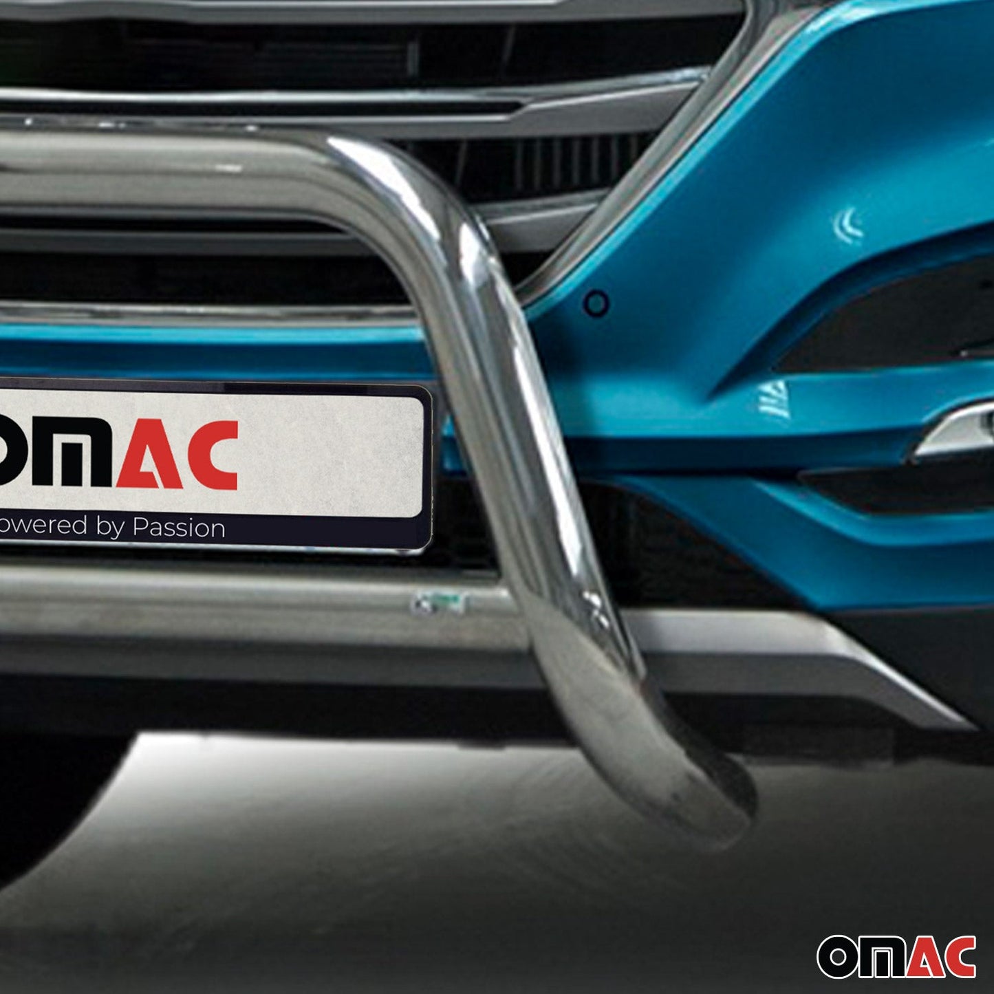 Frontbügel Schutz Frontschutzbügel für Hyundai Tucson 2015-2020 ABE Stahl Silber