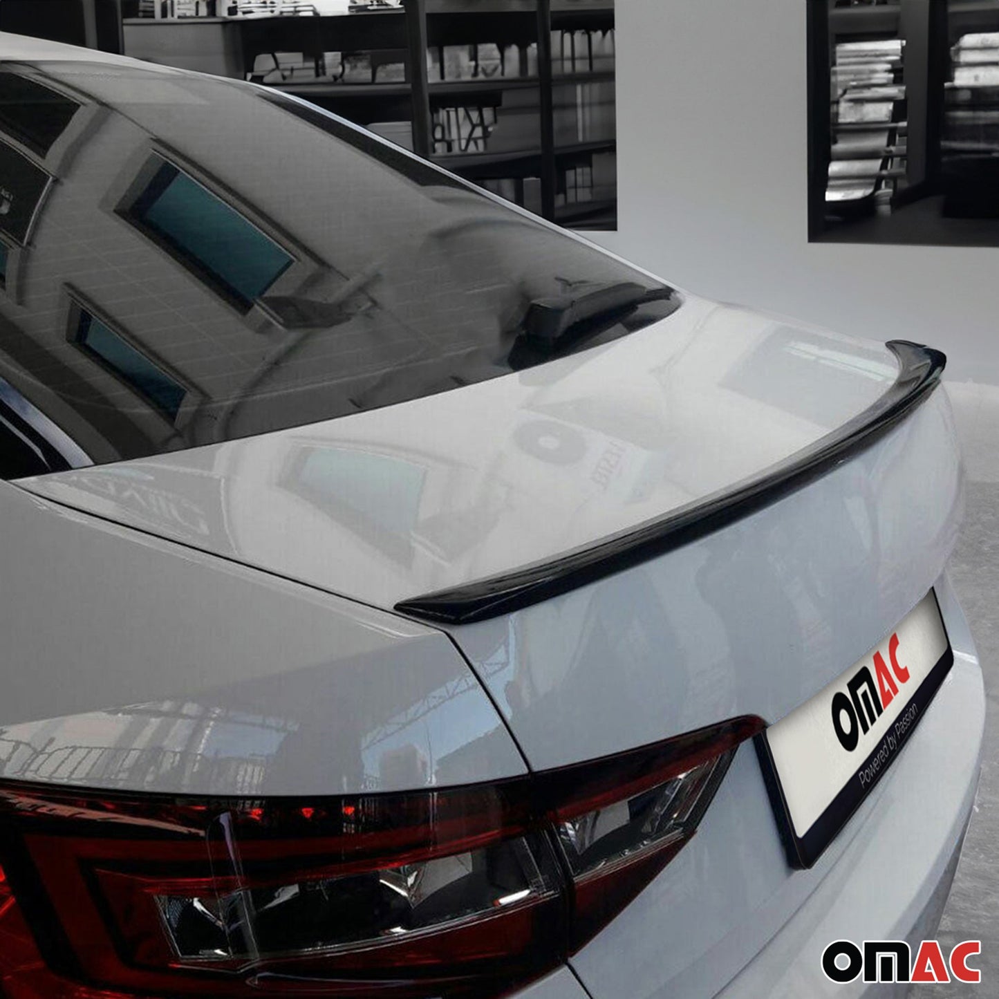 Heckspoiler Dachspoiler Hecklippe für Skoda Superb 2015-2022 ABS Grundiert 1tlg