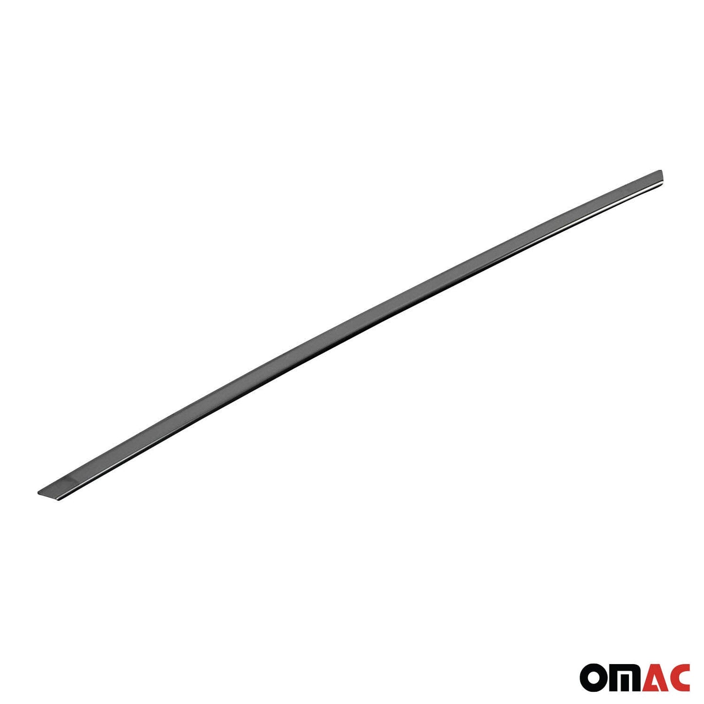 Bandă decorativă portbagaj, bandă decorativă spate pentru BMW Seria 3 F30 2011-2019, crom închis, fabricată din oțel inoxidabil