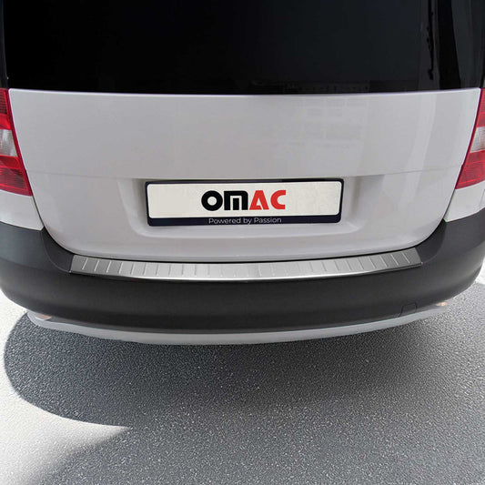 Apărătoare prag/bară de protecție pentru Skoda Yeti 2009-2013, oțel inoxidabil periat