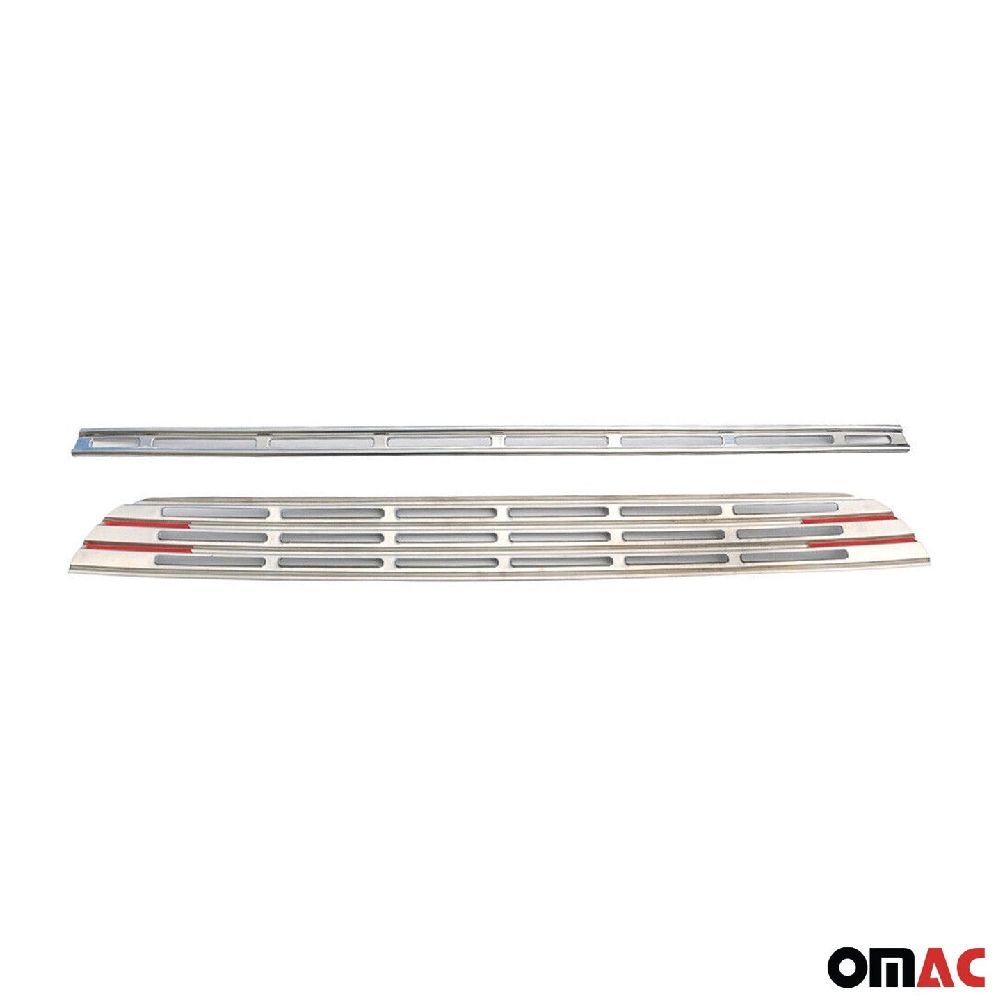 Benzi grilă radiator pentru Peugeot Partner Tepee 2008-2015, cromate, 2x