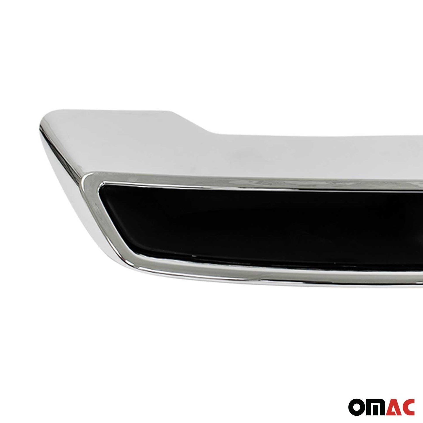 2016-2020 Peugeot 3008 Stoßstangen Diffusor Auspuffrahmen Chrom ABS 2 tlg