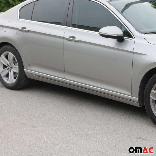 Seitentürleiste Türschutzleiste für VW Passat Alltrack B8 2014-2025 Edelstahl 8x