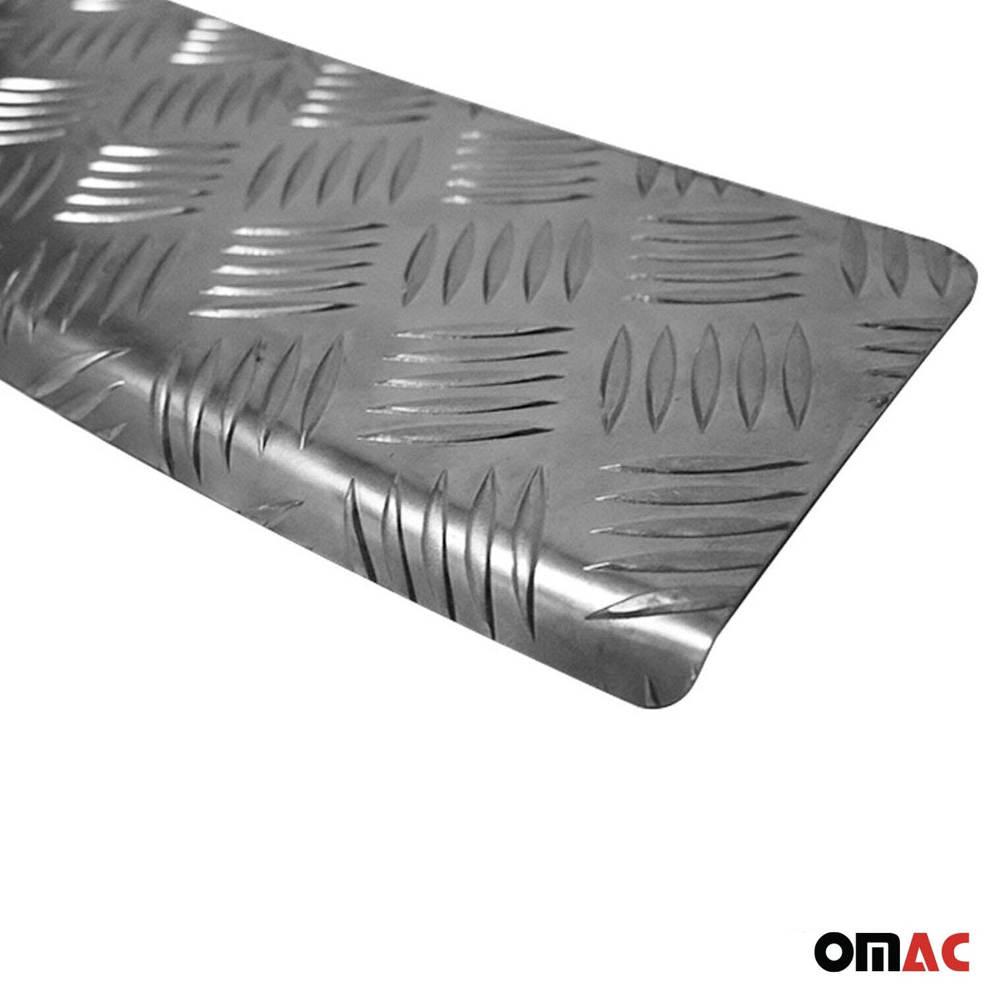 Apărătoare prag/bară de protecție pentru Renault Trafic 2001-2014, aluminiu, argintiu