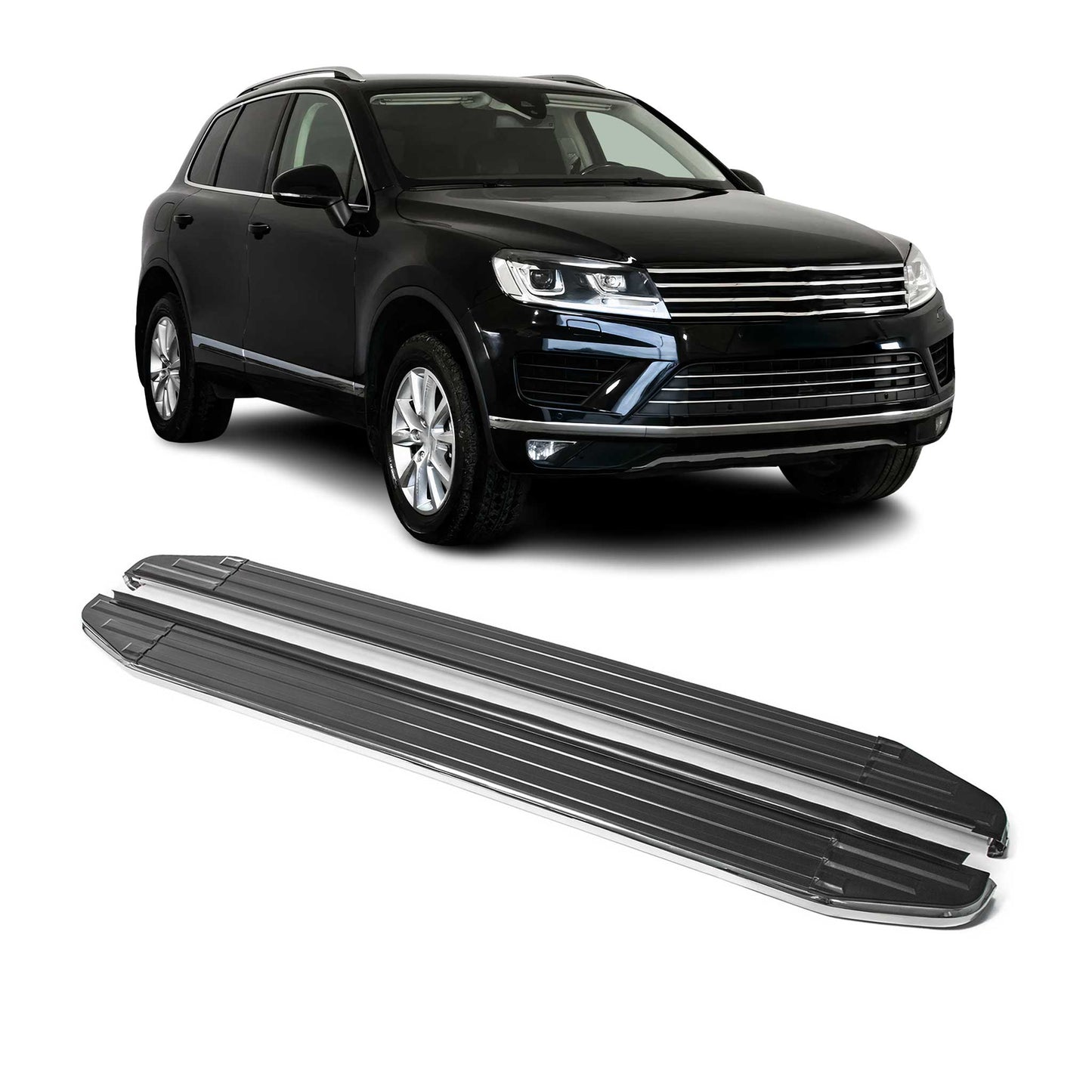 Trittbretter Seitenschweller für VW Touareg 2010-2018 ABE Alu