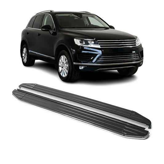 Trittbretter Seitenschweller für VW Touareg 2010-2018 ABE Alu