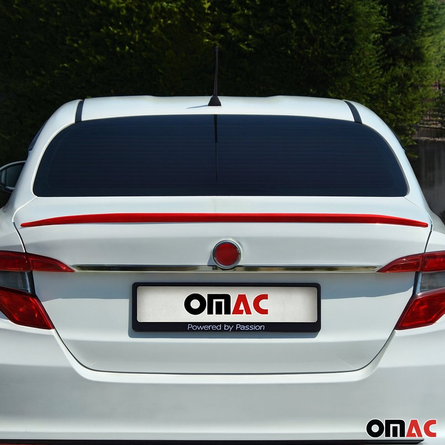 Eleron/aripă spate pentru Fiat Tipo 2015-2025 sedan/hatchback, vopsit în roșu