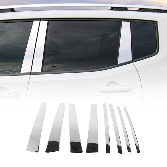 B-Säule Türsäulen Verkleidung für Suzuki Grand Vitara 2005-2015 Edelstahl 8tlg