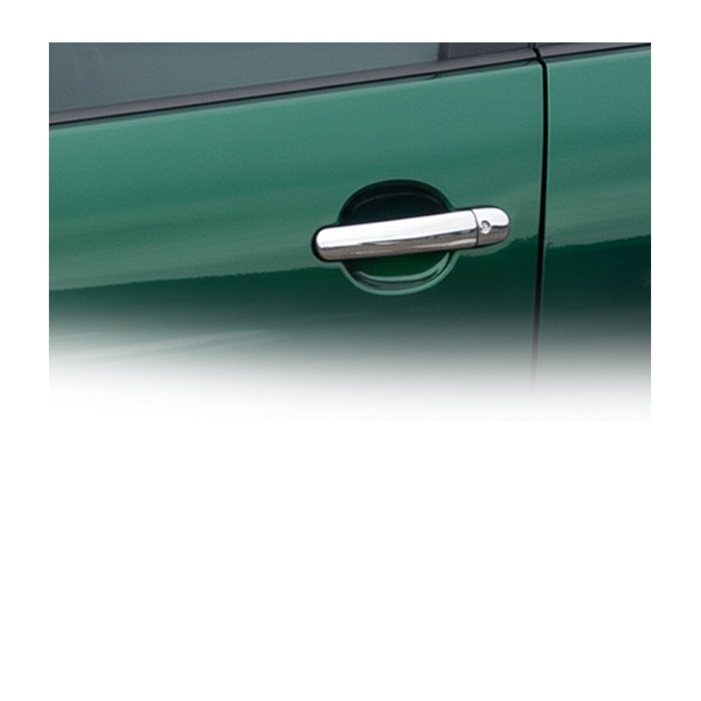 Türgriff Blende Türgriffkappen für VW Golf 2003-2008 4-Tür Edelstahl Silber 4tlg