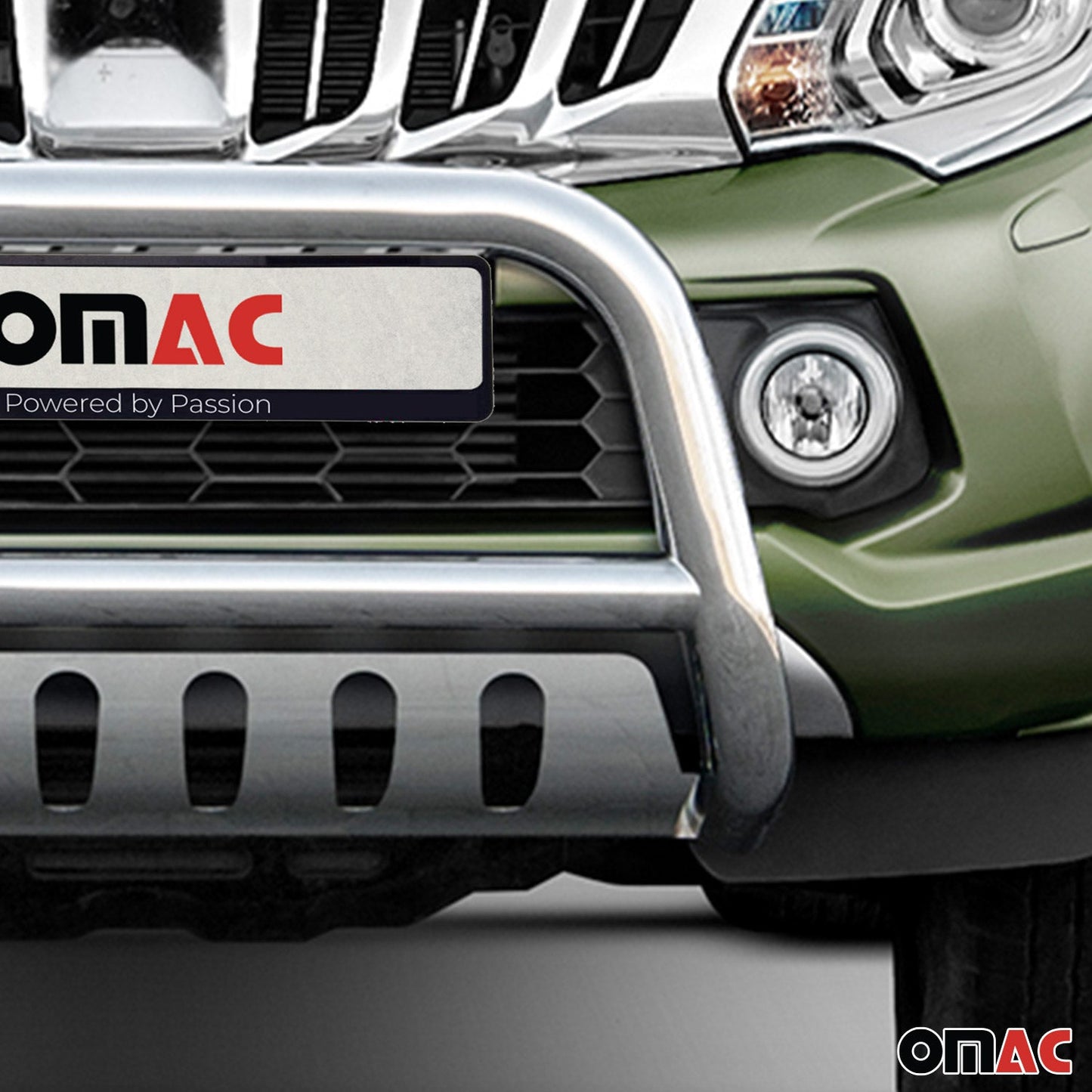 Bară de protecție față pentru Mitsubishi L200 2015-2022, omologată ABE, oțel inoxidabil, argintiu