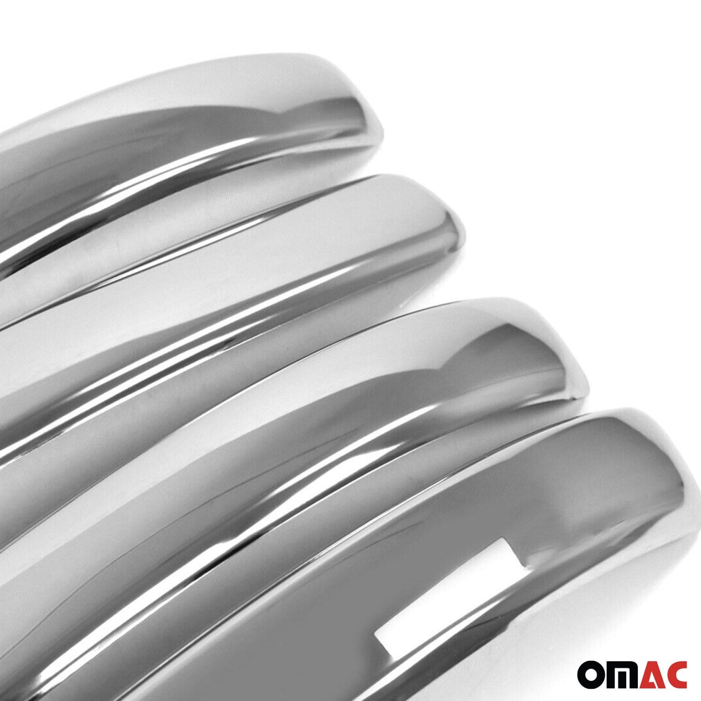 Kühlergrill Leisten Grillleisten für VW Caddy 2003-2010 Edelstahl Silber 4tlg