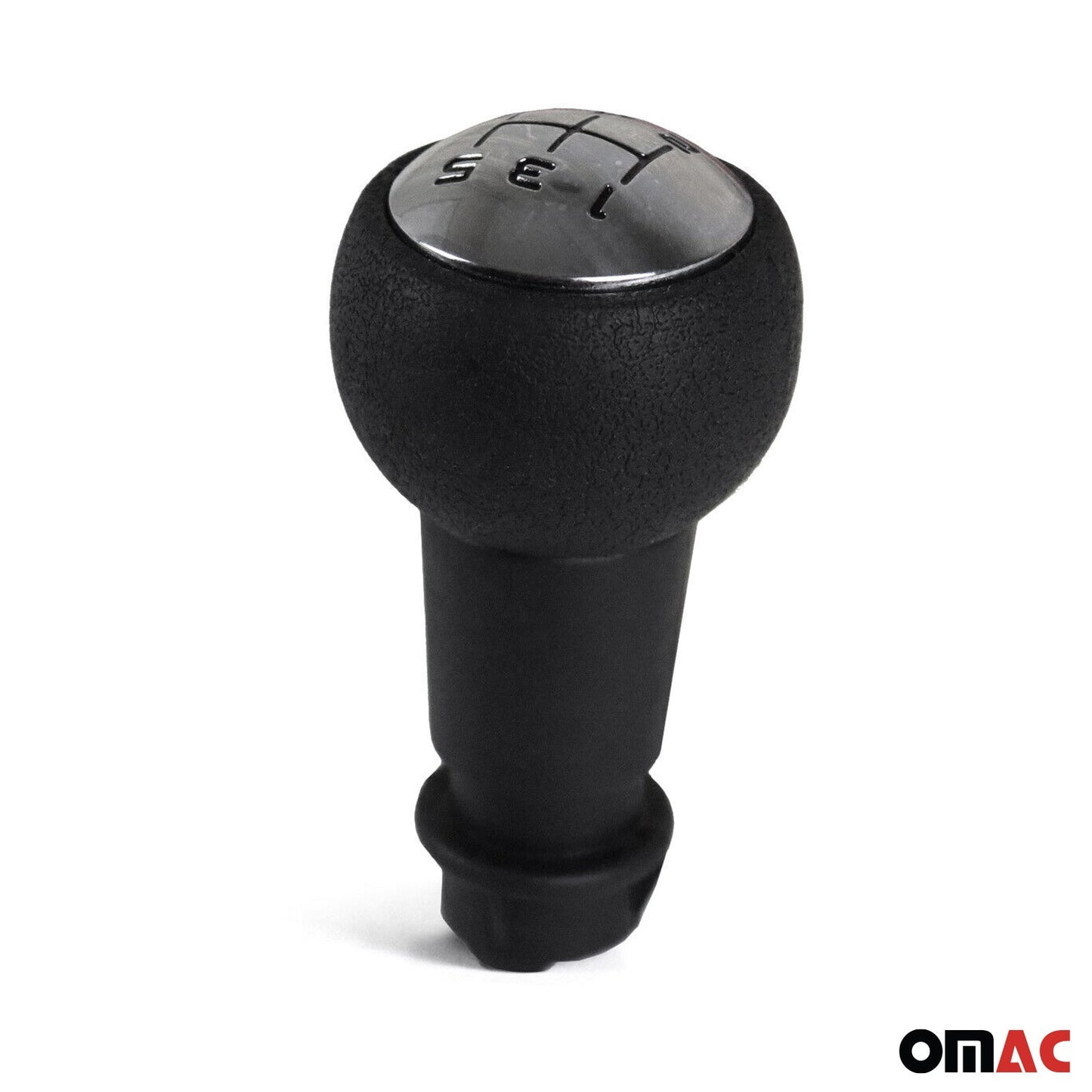 Schaltknauf Schaltknopf für Peugeot 301 2013-2025 5 gange Kunstleder Schwarz