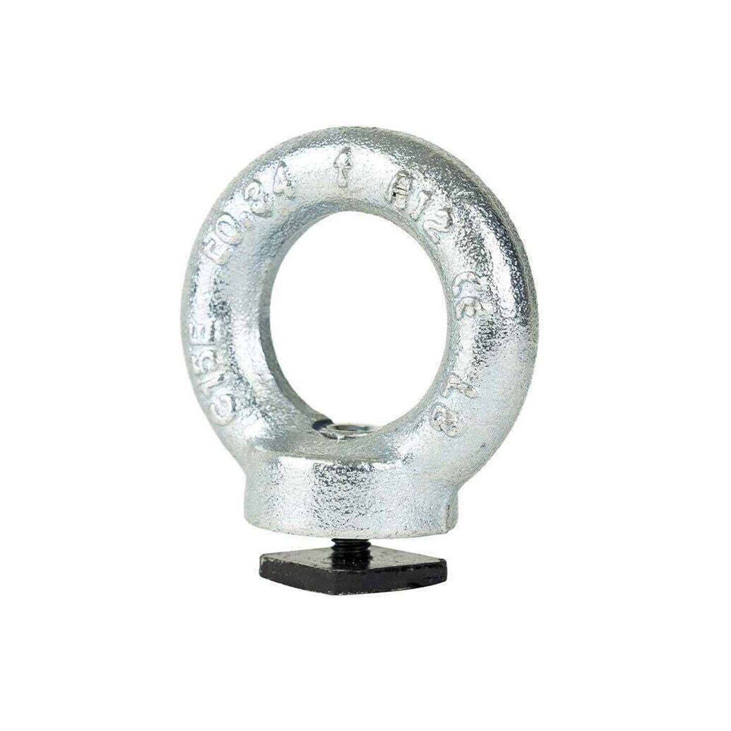 Menabo Nakrętka pierścieniowa ze stali nierdzewnej Nakrętka oczkowa Śruba oczkowa Śruba pierścieniowa 2x