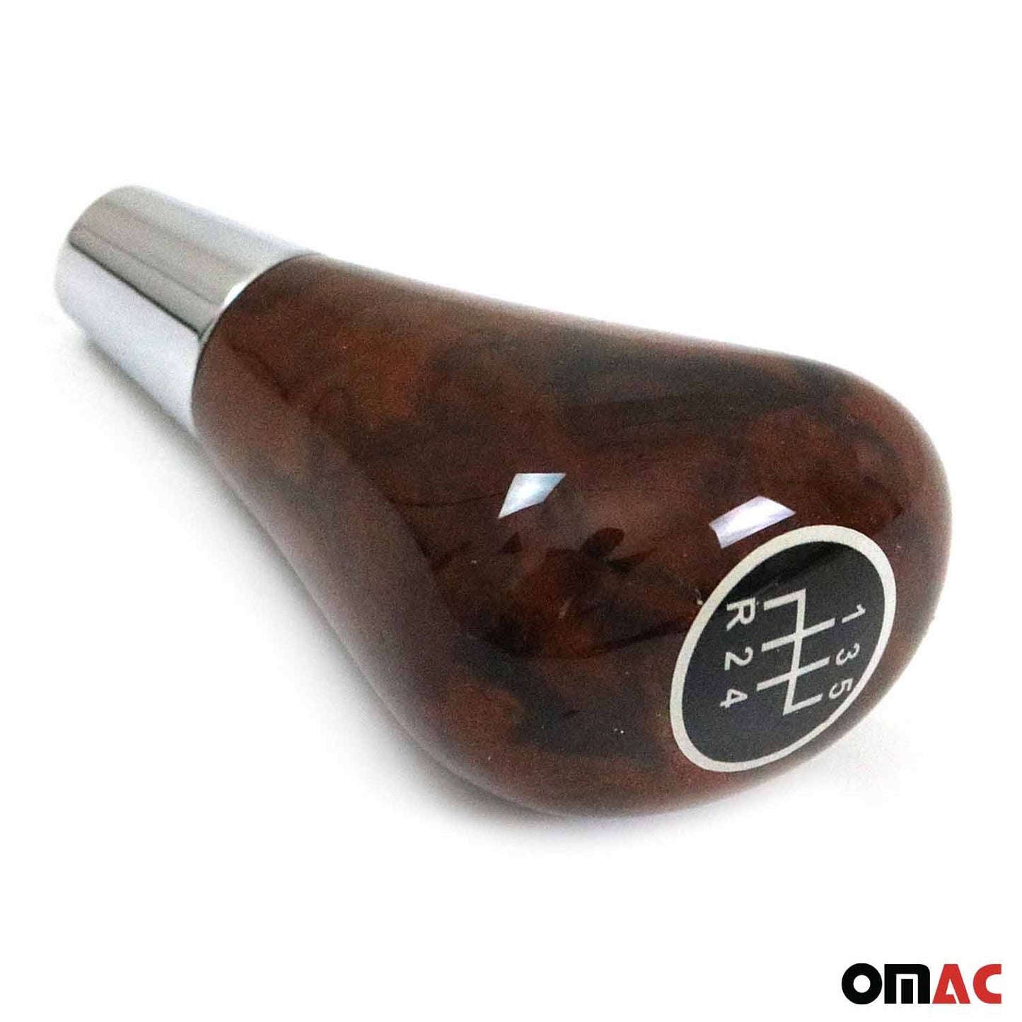 Schaltknauf für Mercedes W202 C208 C209 W210 W211 W220 R170 Walnuss 5 Gang