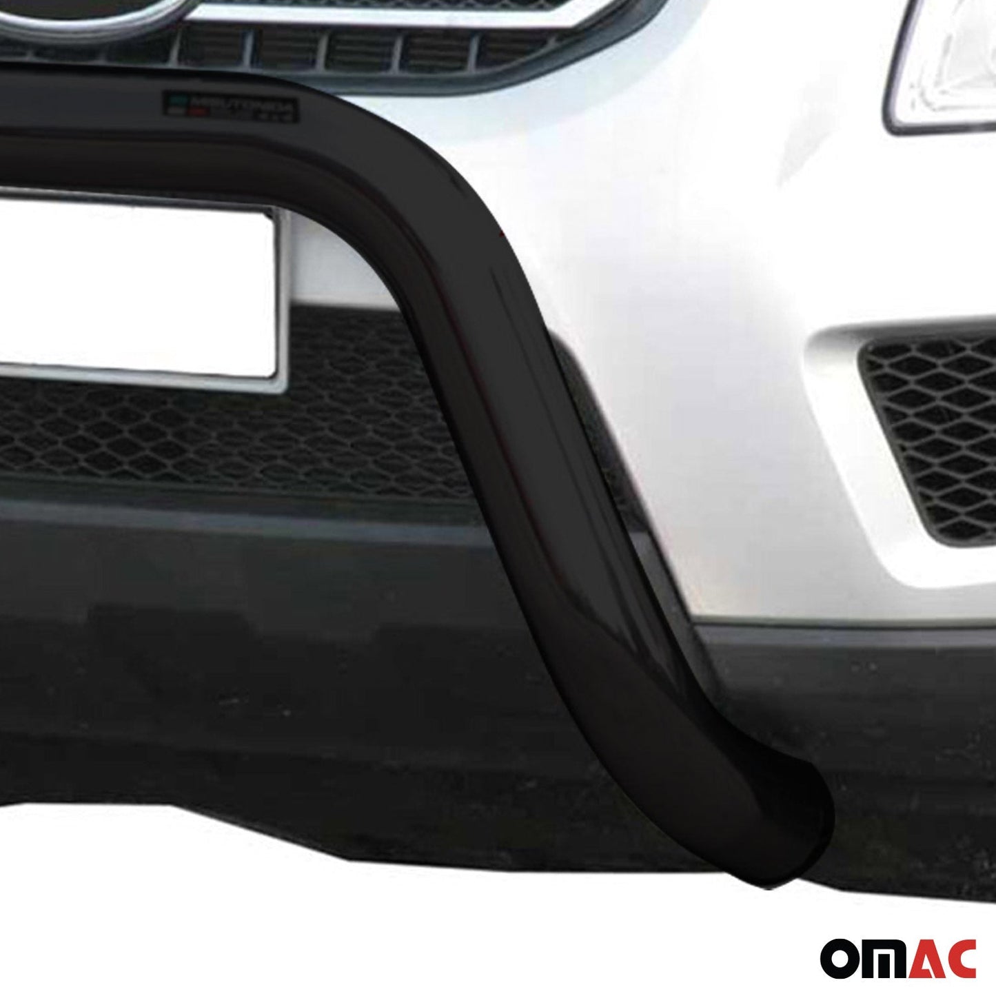 Bară de protecție/buton față pentru Kia Sportage 2008-2010, ø76mm, oțel, negru