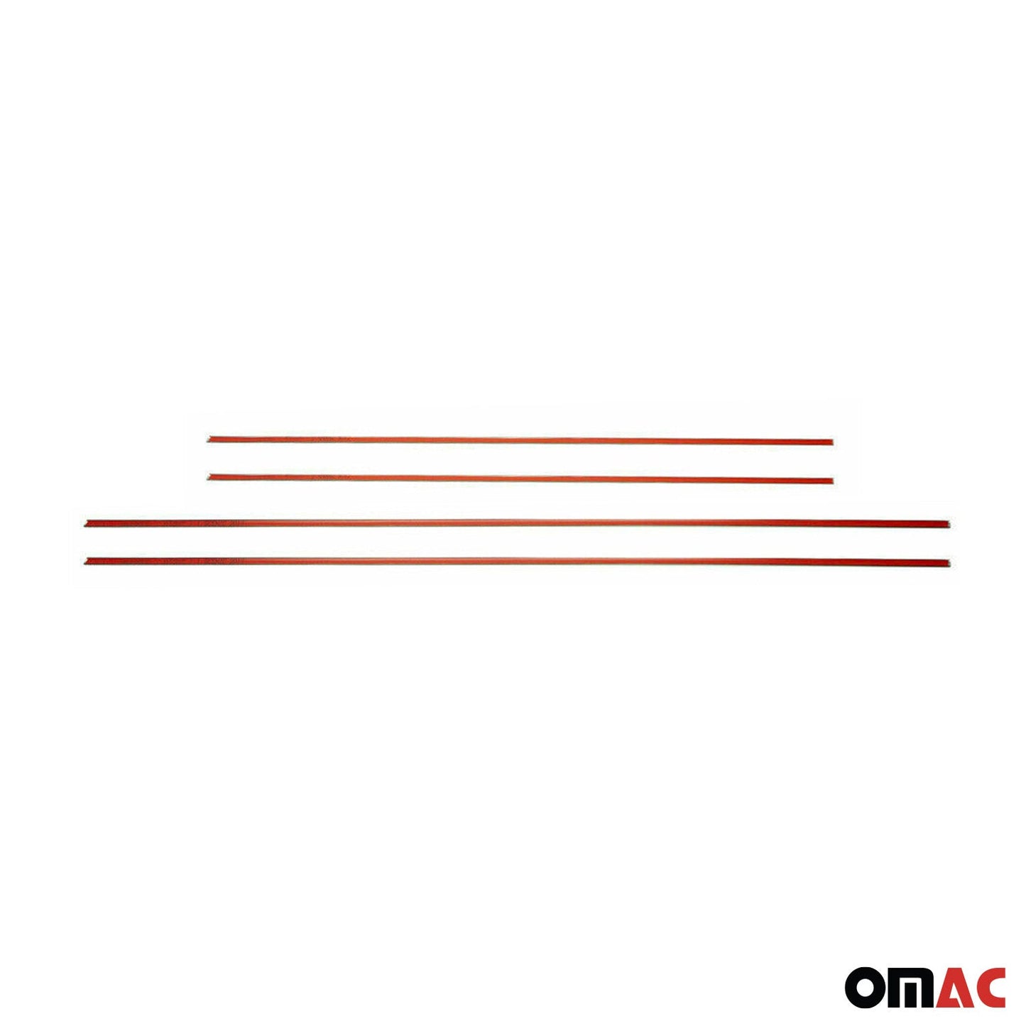 Benzi decorative pentru geamuri Renault Grand Scenic 2009-2013, oțel inoxidabil cromat, 4x