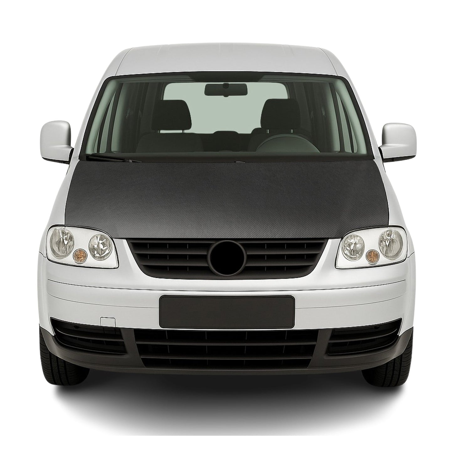 Haubenbra Bonnet Bra Steinschlagschutz für VW Caddy Touran 2003-10 Carbon Optik