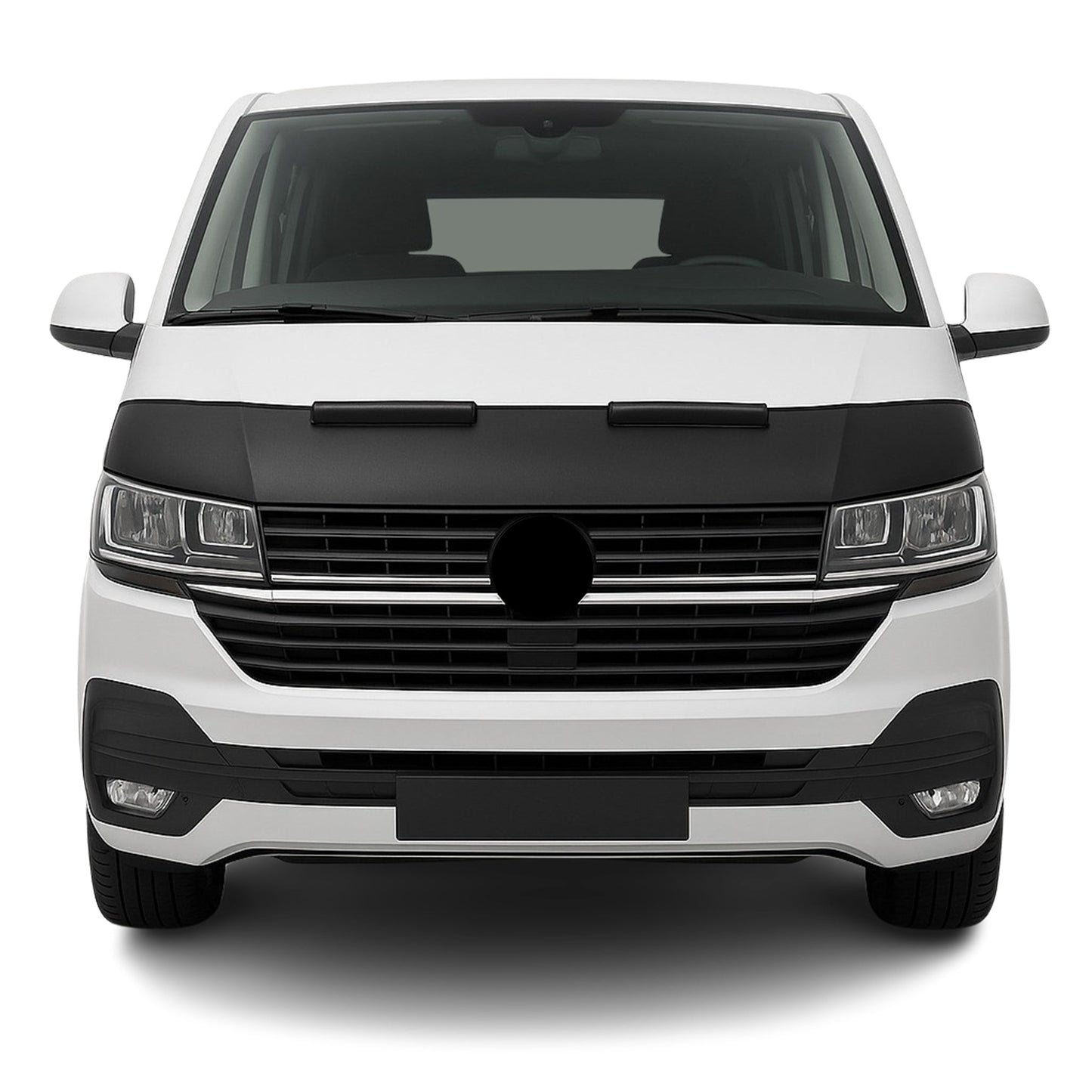 Protecție capotă anti-ciobituri pentru VW T6 T6.1 Transporter, semifabricată, neagră