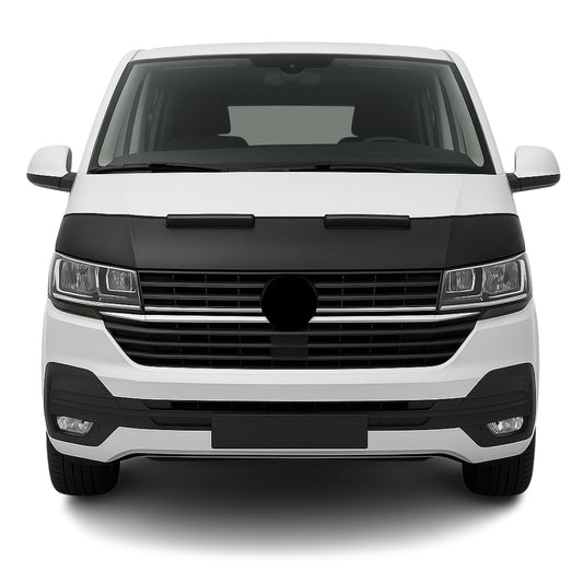 Protecție capotă anti-ciobituri pentru VW T6 T6.1 Transporter, semifabricată, neagră