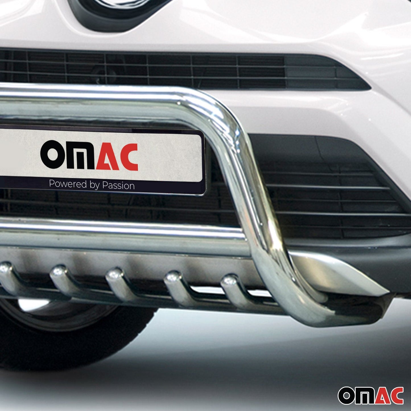 Bară de protecție/buton față pentru Toyota RAV4 2016-2025 cu omologare ABE (omologare de tip germană) oțel argintiu