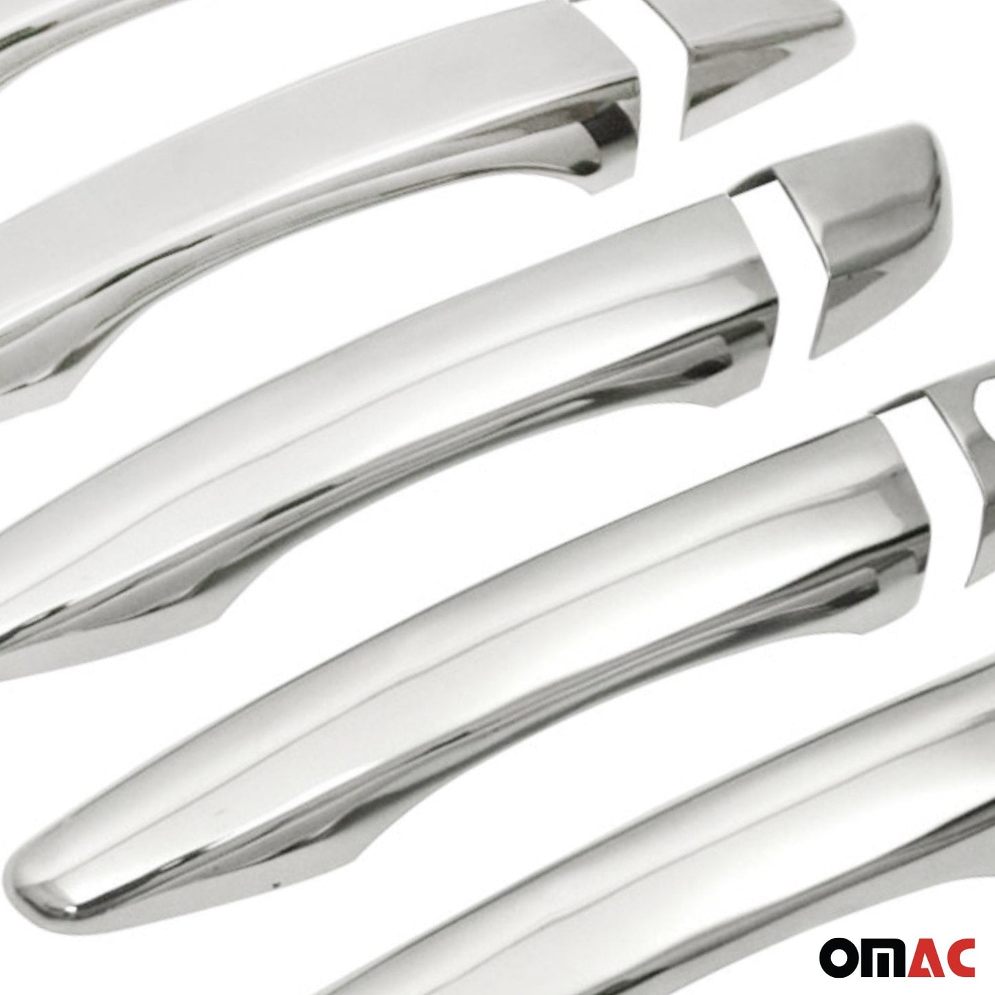 Türgriff Blende Türgriffkappen für Citroen Jumpy 2016-2025 5-Tür Chrom 10x