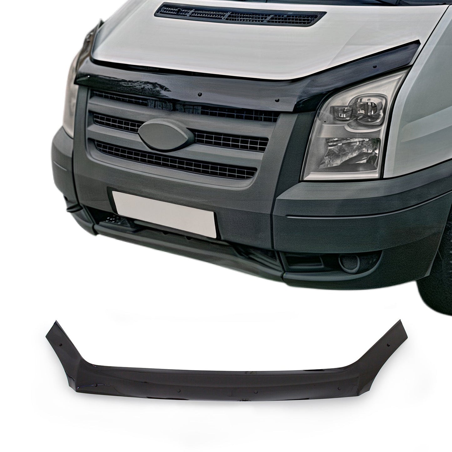 Deflector capotă insecte negru pentru Ford Transit 2006-2014