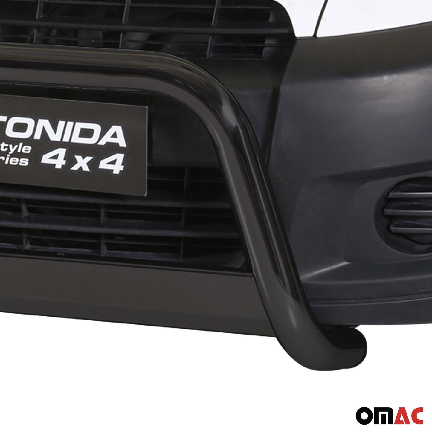 Bară de protecție/buton față pentru Citroen Jumpy 2006-2015 ø63mm oțel negru