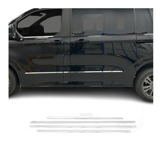 Seitentürleiste Türleiste für Volkswagen Transporter T7 2024-2025 Edelstahl 5x