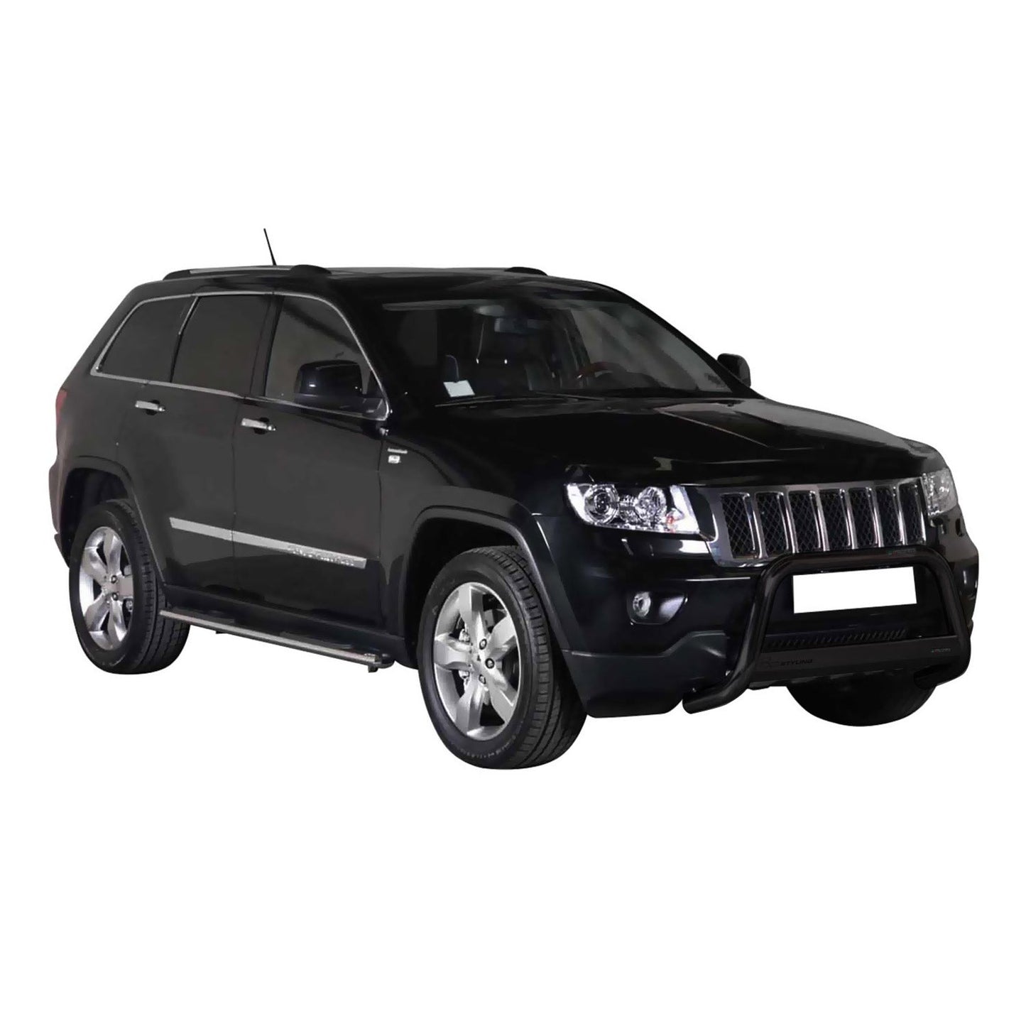 Frontbügel Frontschutzbügel für Jeep Grand Cherokee 2010-2013 ø63 Stahl Schwarz