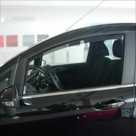 Windabweiser Regenabweiser für Ford B-Max 2012-2024 Dunkel Acryl 2tlg