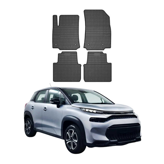 2018-2024 Citroen C3 Aircross Fußmatten Gummi Schwarz 4 tlg