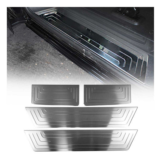 Ornamente prag ușă pentru VW Transporter T5 2003-2015, crom periat, 4x