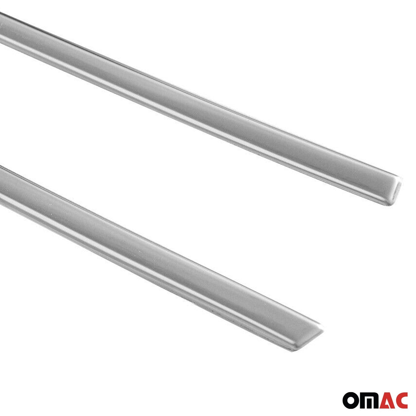 Benzi decorative grilă radiator pentru VW Golf 2003-2009, oțel inoxidabil, argintiu, 4 bucăți