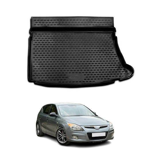 Kofferraummatte Kofferraumwanne für Hyundai i30 2007-2012 Schrägheck Gummi TPE