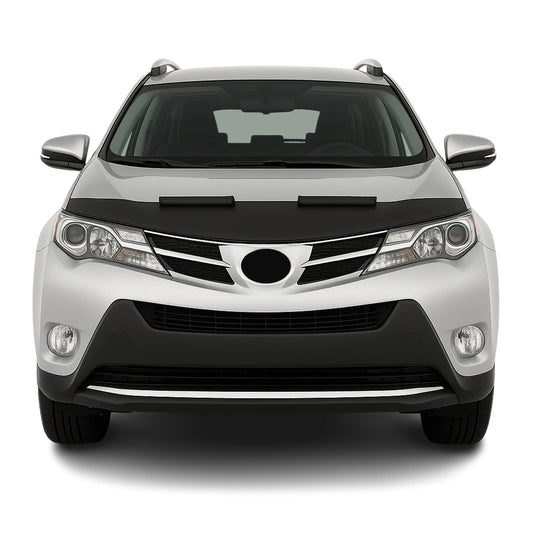 Haubenbra Steinschlagschutz Bonnet Bra für Toyota RAV4 2013-2015 Schwarz Halb