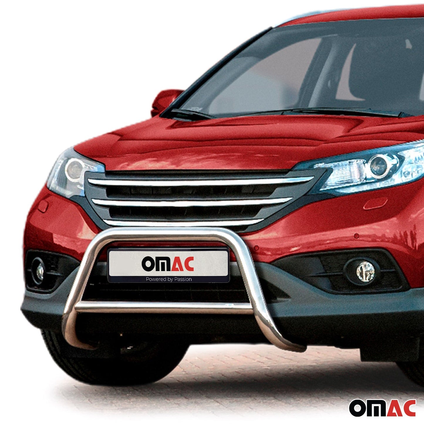 Frontbügel Schutz Frontschutzbügel für Honda CR-V 2012-2016 mit ABE Stahl Silber