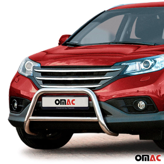 Frontbügel Schutz Frontschutzbügel für Honda CR-V 2012-2016 mit ABE Stahl Silber