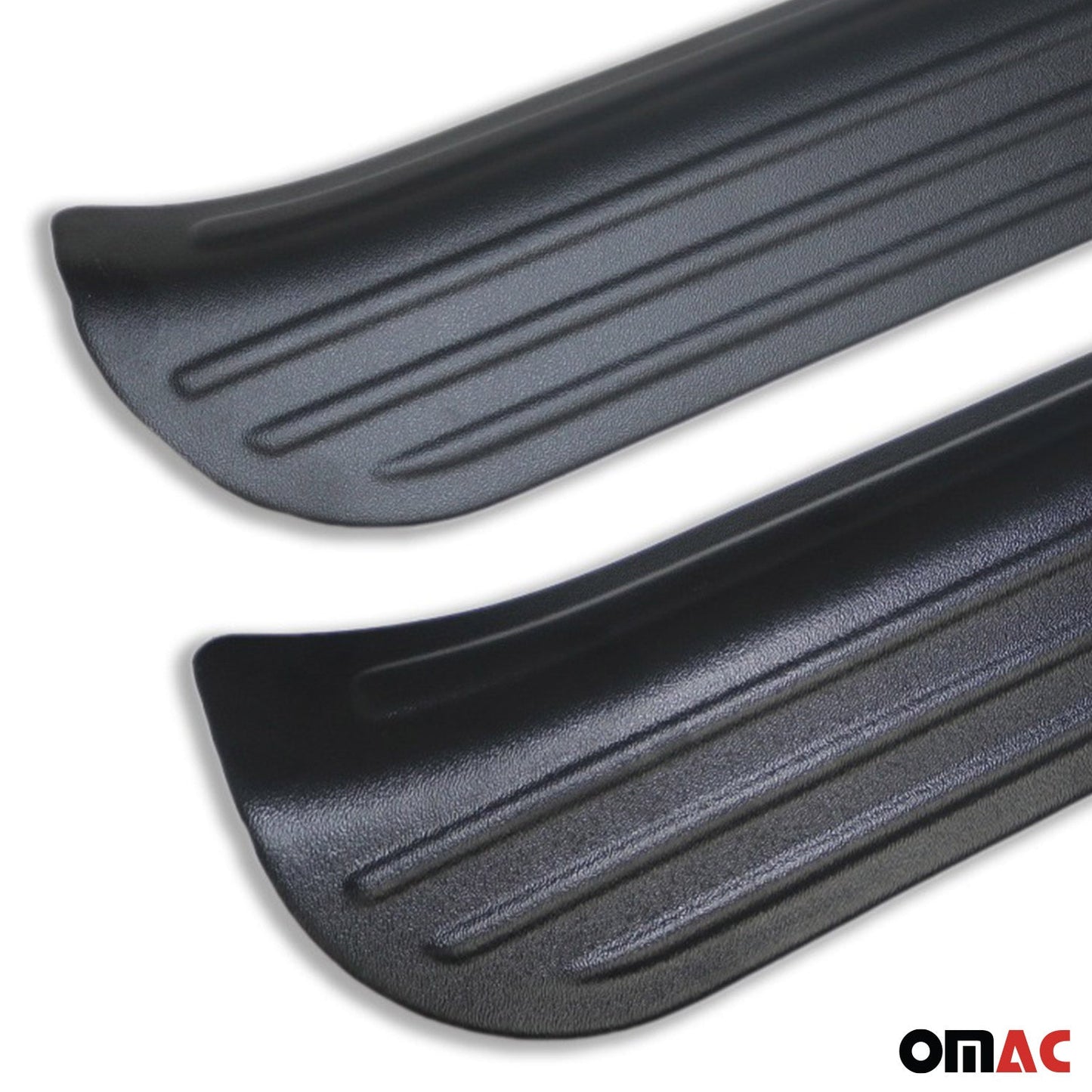 Protecții prag ușă pentru VW T6 T6.1 toate modelele 2015-2024, ABS, negru, set 2 piese