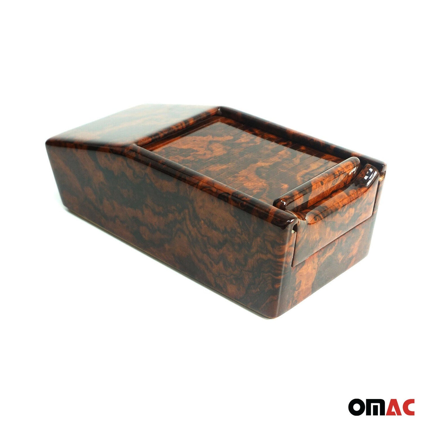 Ablagebox Tapebox Holzablage für Mercedes S Klasse W126 C126 86-1991 Wurzelholz