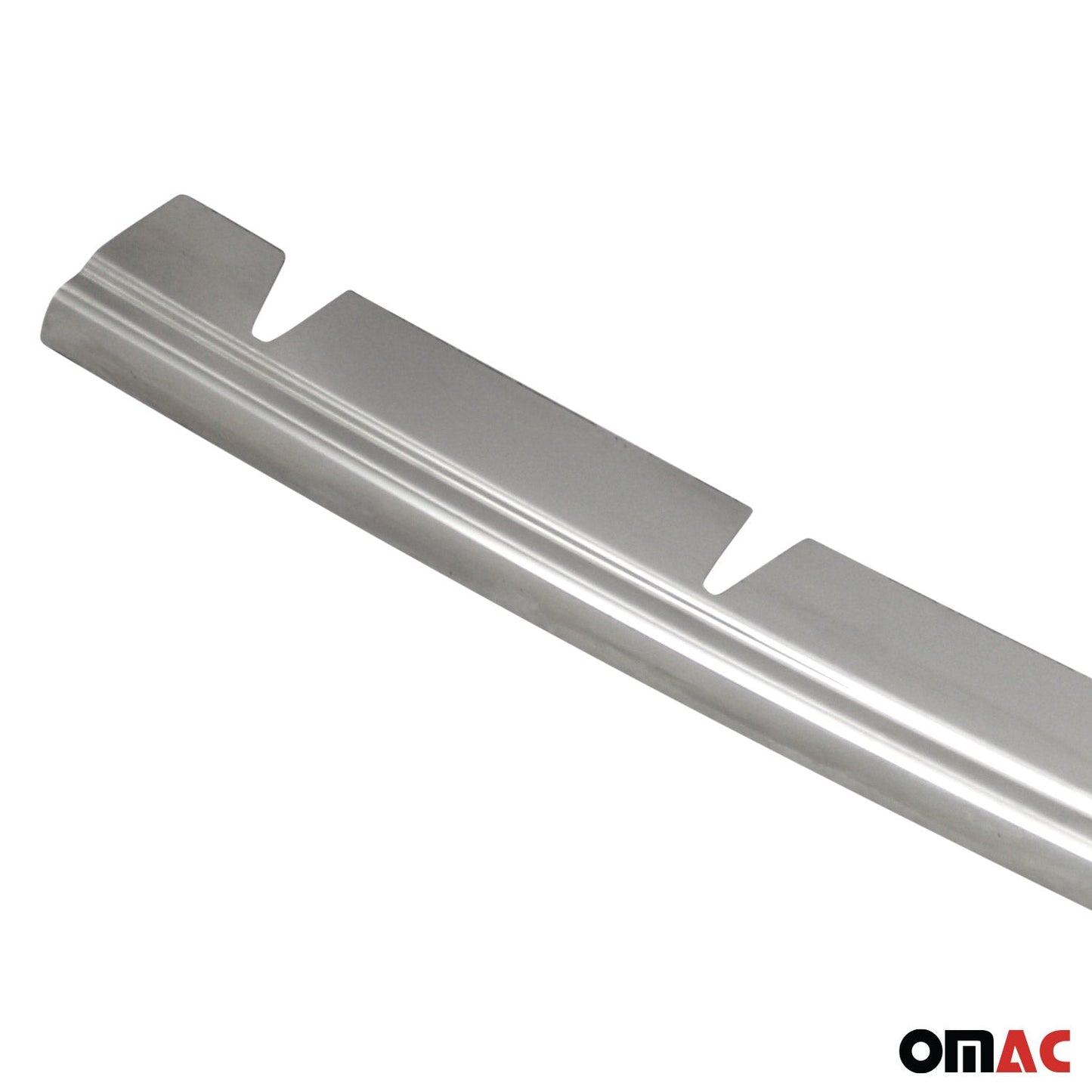 Benzi decorative grilă radiator pentru VW Polo 2017-2021, oțel inoxidabil, argintiu, 2 bucăți