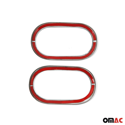 Capace mâner ușă, capace mâner ușă pentru Renault Twingo 2007-2014, oțel inoxidabil, argintiu, 2x