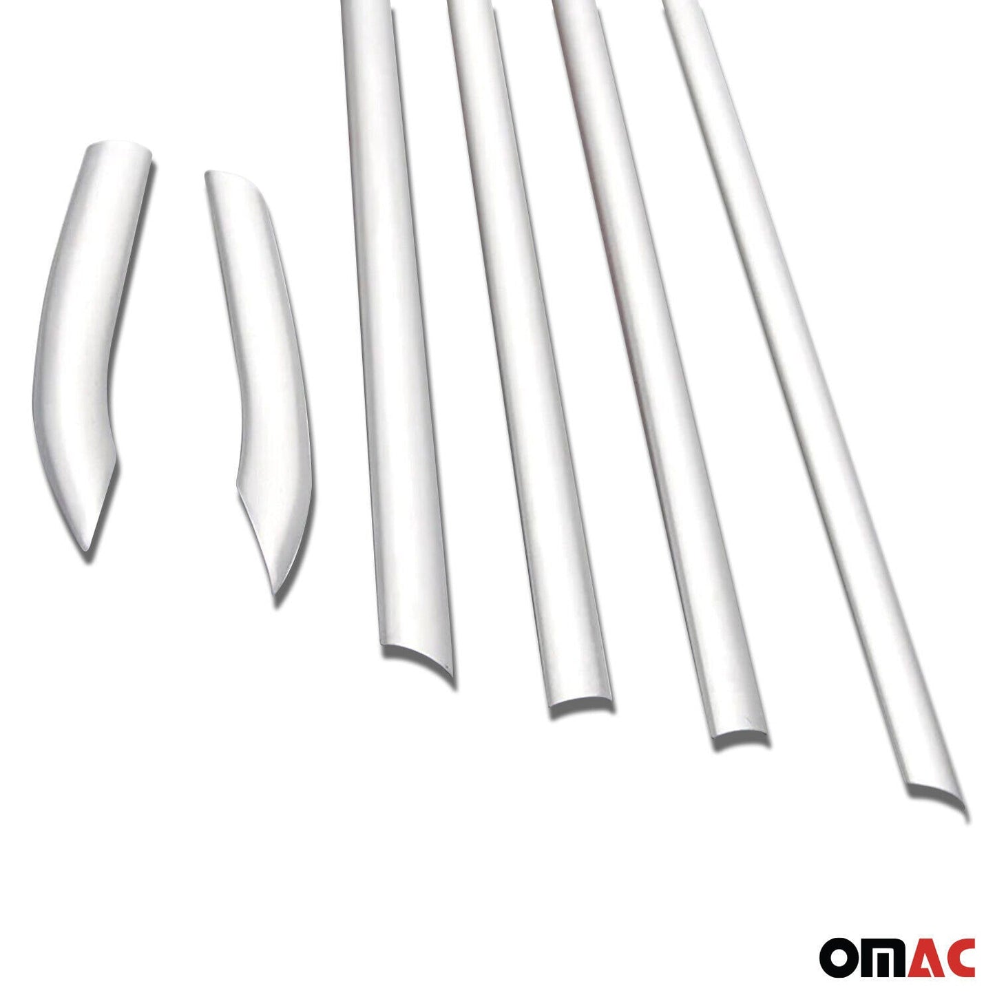 Fensterleisten Zierleisten für Ford Fiesta 2008-2017 Edelstahl Chrom 6tlg