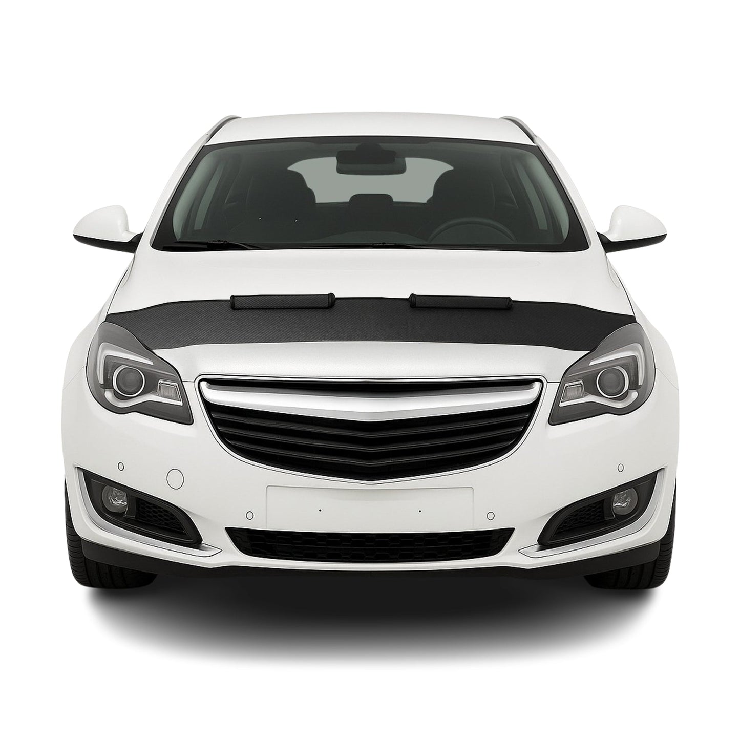 Haubenbra Steinschlagschutz Bonnet Bra für Opel Insignia 2008-2013 Carbon Halb